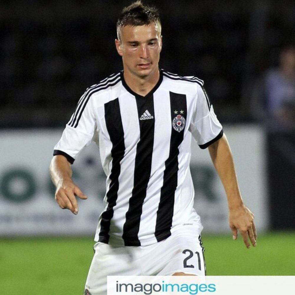 as new FK Partizan Belgrade Beograd 2014-15 home shirt Adidas football Serbia